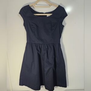Issac Mizrahi Navy Blue Dress, Size 4